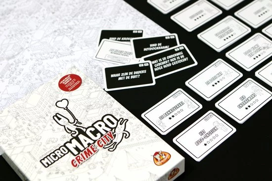 White Goblin Games Kaartspel Micromacro Crime City 9 White Goblin Games Kaartspel Micromacro Crime City - Afbeelding 9