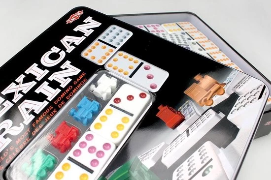 Tactic Mexican Train Tin Box 4 Tactic Mexican Train Tin Box - Afbeelding 4