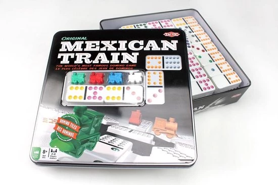 Tactic Mexican Train Tin Box 5 Tactic Mexican Train Tin Box - Afbeelding 5