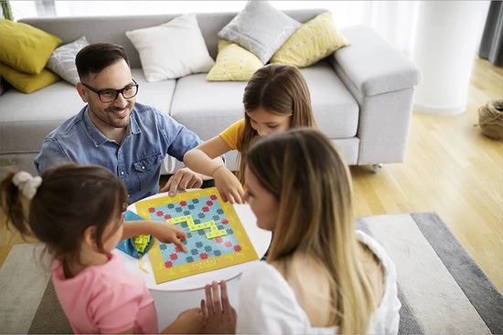 Scrabble Junior - Mattel Games - Kinderspel - Nederlandstalig 4 Scrabble Junior - Mattel Games - Kinderspel - Nederlandstalig - Afbeelding 4