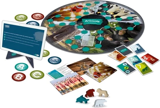 Identity Games BBC Earth: Animals Dierenquiz Bordspel 6 Identity Games BBC Earth: Animals Dierenquiz Bordspel - Afbeelding 6