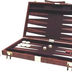 Hotsports Backgammon 46x28 Cm Populair
