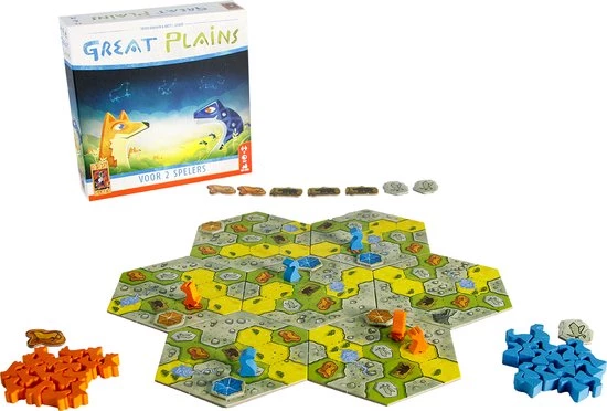 999 Games Great Plains Bordspel 9 999 Games Great Plains Bordspel - Afbeelding 9