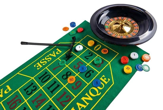 Noris - Roulette - Deluxe Set - 25 Cm 3 Noris - Roulette - Deluxe Set - 25 Cm - Afbeelding 3