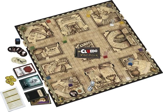 Hasbro Gaming Clue: Harry Potter Editie - Bordspel (Engelstalig) 6 Hasbro Gaming Clue: Harry Potter Editie - Bordspel (Engelstalig) - Afbeelding 6