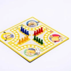 Minions - Verschrikkelijke Ikke - 4-in-1 Spellendoos - Ladderspel - Molenspel - Dammen - Ludo Mens-Erger-Je-Niet) - Bordspel) -Bordspellen Verkoopwinkel 550x380 12