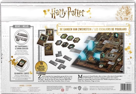 Wizarding World Of Harry Potter Harry Potter - Hogwarts Hallways - De Gangen Van Zweinstein - Bordspel - Gezelschapsspel 3 Wizarding World Of Harry Potter Harry Potter - Hogwarts Hallways - De Gangen Van Zweinstein - Bordspel - Gezelschapsspel - Afbeelding 3