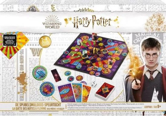 Wizarding World Of Harry Potter Harry Potter - De Spijbelsmuldoos-Speurtocht - Bordspel - Gezelsschapsspel - FR/NL 13 Wizarding World Of Harry Potter Harry Potter - De Spijbelsmuldoos-Speurtocht - Bordspel - Gezelsschapsspel - FR/NL - Afbeelding 13