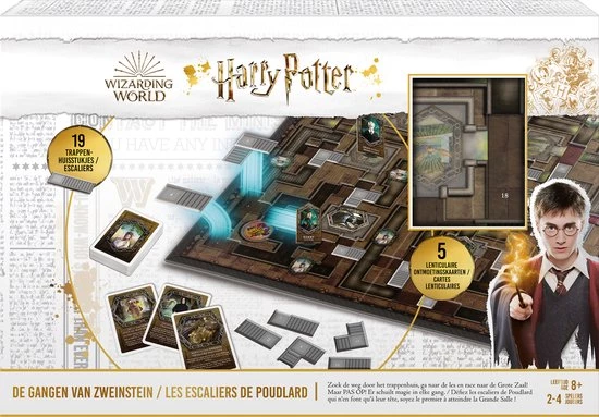 Wizarding World Of Harry Potter Harry Potter - Hogwarts Hallways - De Gangen Van Zweinstein - Bordspel - Gezelschapsspel 8 Wizarding World Of Harry Potter Harry Potter - Hogwarts Hallways - De Gangen Van Zweinstein - Bordspel - Gezelschapsspel - Afbeelding 8