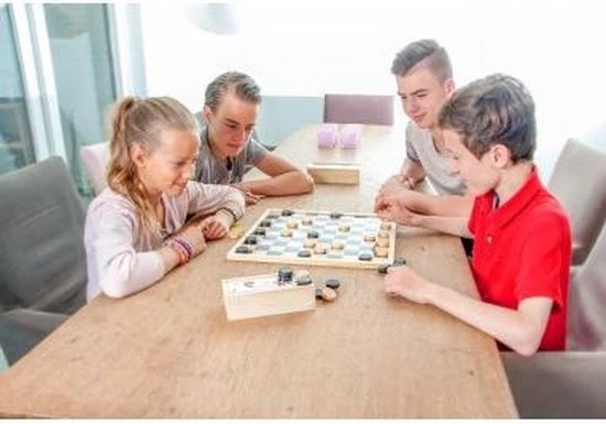 Longfield Games Schaak/dambord. Afm. 40 X 40 Cm. Verpakt In Shrink 8 Longfield Games Schaak/dambord. Afm. 40 X 40 Cm. Verpakt In Shrink - Afbeelding 8