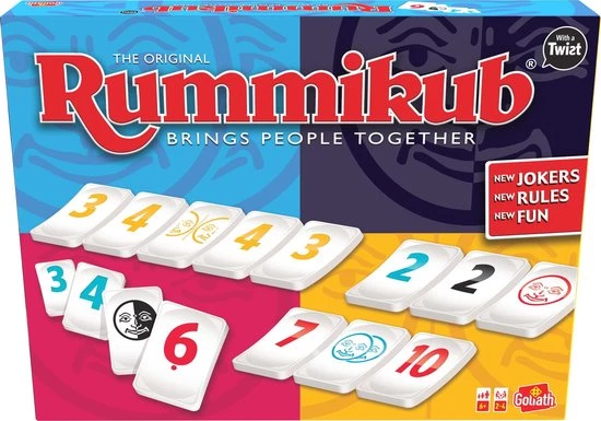 Goliath Rummikub Twist - Bordspel - Gezelschapsspel 3 Goliath Rummikub Twist - Bordspel - Gezelschapsspel - Afbeelding 3