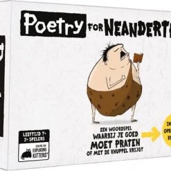 Exploding Kittens Poetry For Neanderthals - Nederlandstalig Kaartspel