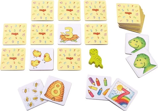Haba Spel Spelletjes Vanaf 3 Jaar Getallendino 2 Haba Spel Spelletjes Vanaf 3 Jaar Getallendino - Afbeelding 2