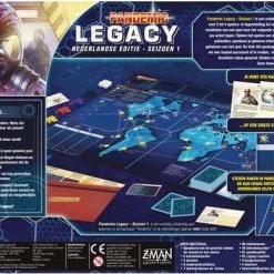 Z-Man Games Pandemic Legacy Blue - Seizoen 1 - Bordspel -Bordspellen Verkoopwinkel 550x389 6