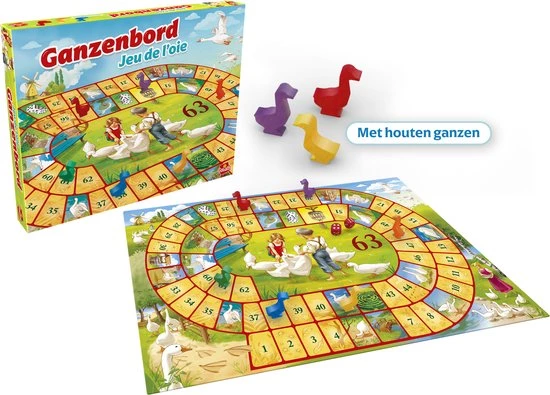 Goliath Ganzenbord - Bordspel 1 Goliath Ganzenbord - Bordspel