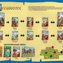 999 Games Carcassonne: Kathedralen & Herbergen Uitbreiding Bordspel -Bordspellen Verkoopwinkel 550x396 1