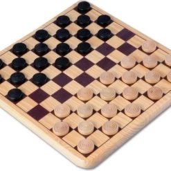 Longfield CHECKER SET 30 X 30 - DIAMETER 30 MM -Bordspellen Verkoopwinkel 550x397