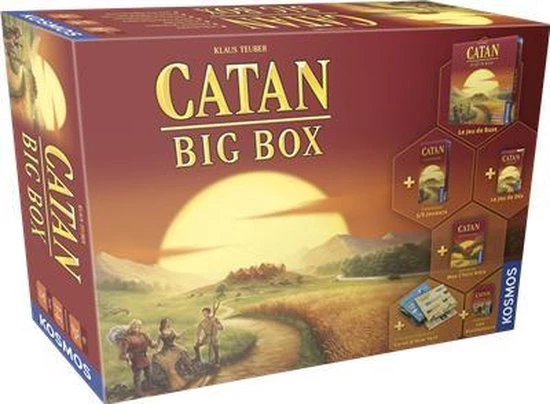Kosmos Catan Big Box Bordspel Strategie 1 Kosmos Catan Big Box Bordspel Strategie