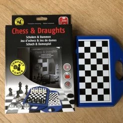 Jumbo Schaakspel En Damspel Reiseditie - Reisspel -Bordspellen Verkoopwinkel 550x412 49