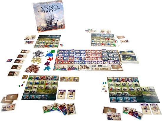 999 Games Anno 1800 Bordspel 4 999 Games Anno 1800 Bordspel - Afbeelding 4