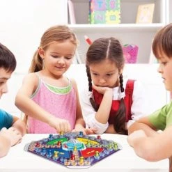 Pop En Hop - Mens Erger Je Niet Variant - Bordspel Voor Kinderen | Grafix -Bordspellen Verkoopwinkel 550x412 68