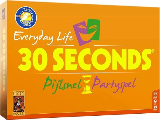 999 Games 30 Seconds Everyday Life Bordspel 10 999 Games 30 Seconds Everyday Life Bordspel - Afbeelding 10