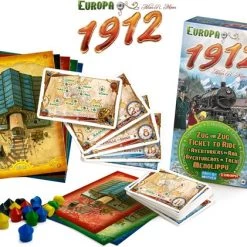 Days Of Wonder Ticket To Ride Europa 1912 - Uitbreiding - Bordspel -Bordspellen Verkoopwinkel 550x421 1