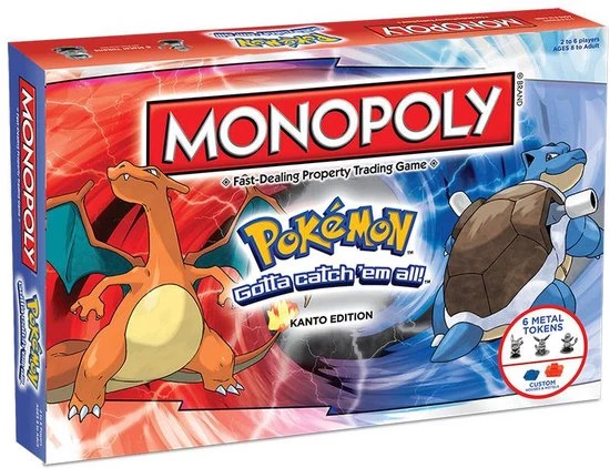 Monopoly Pok Mon Kanto Edition - Bordspel 1 Monopoly Pok Mon Kanto Edition - Bordspel