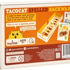 Exploding Kittens Tacocat Spelled Backwards - Bordspel 12 Exploding Kittens Tacocat Spelled Backwards - Bordspel -Bordspellen Verkoopwinkel 550x428 4