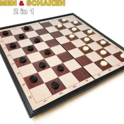 Magnetisch Schaak- En Dambord - Schaakstukken En Damstukken - Schaakspel - Damspel - Chess Set - Schaken - Dammen - Hout - Opklapbaar 9 Magnetisch Schaak- En Dambord - Schaakstukken En Damstukken - Schaakspel - Damspel - Chess Set - Schaken - Dammen - Hout - Opklapbaar -Bordspellen Verkoopwinkel 550x431 5