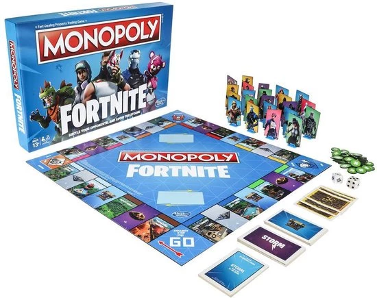 Monopoly Fortnite - Engelstalig Bordspel 1 Monopoly Fortnite - Engelstalig Bordspel