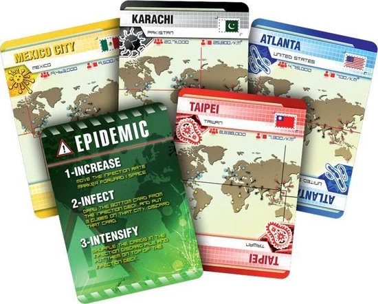 Z-Man Games Pandemic - Engelstalig Bordspel 2 Z-Man Games Pandemic - Engelstalig Bordspel - Afbeelding 2