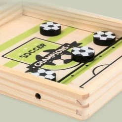 WEBU Soccer Champions Voetbalspel - Tafelvoetbalspel - Voetbal Bordspel Voor Kinderen Gezelschapsspel - Slingpuck - Cadeau - Drie Jaar En Ouder -Bordspellen Verkoopwinkel 550x445 4