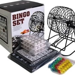 Decopatent® Bingo Spel - Bingomolen - Bingoballen - Bingo Kaarten - Fiches - Spelbord - Bingo Molen - Metaal - Lotto Kinderspel 13 Decopatent® Bingo Spel - Bingomolen - Bingoballen - Bingo Kaarten - Fiches - Spelbord - Bingo Molen - Metaal - Lotto Kinderspel -Bordspellen Verkoopwinkel 550x448 2