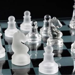 Nixnix Schaakbord 35x35cm - Schaakbord Glas - Luxe Schaakbord - Schaakspel - XL Formaat 9 Nixnix Schaakbord 35x35cm - Schaakbord Glas - Luxe Schaakbord - Schaakspel - XL Formaat -Bordspellen Verkoopwinkel 550x448 5