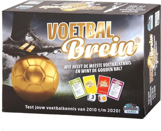Number1 Games Voetbalbrein - Bordspel 1 Number1 Games Voetbalbrein - Bordspel