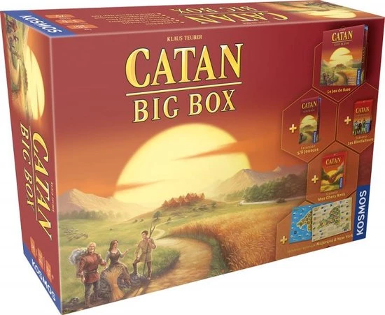 Kosmos Catan Big Box Bordspel Strategie 6 Kosmos Catan Big Box Bordspel Strategie - Afbeelding 6