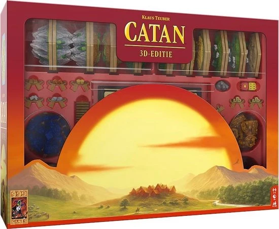 999 Games Catan: 3D Editie Bordspel 1 999 Games Catan: 3D Editie Bordspel