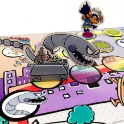 Megableu Dog Man: Aanval Van De VLOOIEN - Bordspellen - Gezelschapsspel Voor Familie - Gebaseerd Op De Dog Man Boekenreeks Van Dav Pilkey -Bordspellen Verkoopwinkel 550x454 5