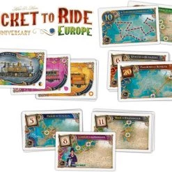 Days Of Wonder Ticket To Ride Europe 15th Anniversary - Bordspel -Bordspellen Verkoopwinkel 550x459 1