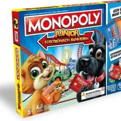 Monopoly Junior Elektronisch Bankieren - Bordspel