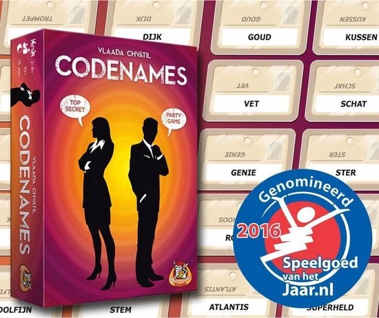 White Goblin Games - Codenames - Gezelschapsspel 9 White Goblin Games - Codenames - Gezelschapsspel - Afbeelding 9