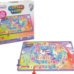 Grafix Unicorn Bordspel | Bordspel Voor Het Hele Gezin | Ganzenbord Variant Unicorn | Unicorn Speelgoed -Bordspellen Verkoopwinkel 550x464 4