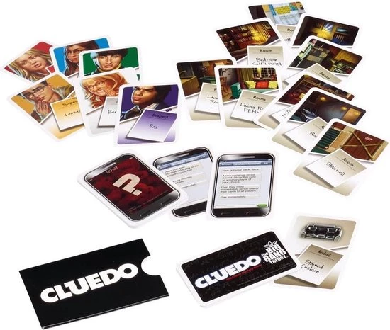 Winning Moves Cluedo Big Bang Theory - Bordspel 6 Winning Moves Cluedo Big Bang Theory - Bordspel - Afbeelding 6