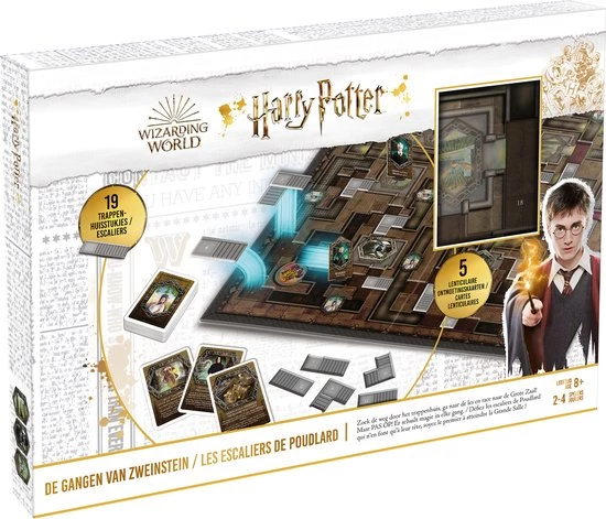 Wizarding World Of Harry Potter Harry Potter - Hogwarts Hallways - De Gangen Van Zweinstein - Bordspel - Gezelschapsspel 11 Wizarding World Of Harry Potter Harry Potter - Hogwarts Hallways - De Gangen Van Zweinstein - Bordspel - Gezelschapsspel - Afbeelding 11