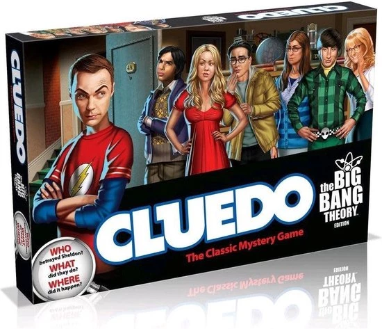 Winning Moves Cluedo Big Bang Theory - Bordspel 3 Winning Moves Cluedo Big Bang Theory - Bordspel - Afbeelding 3