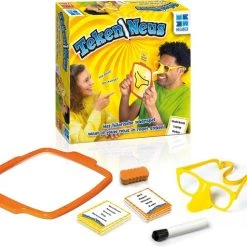 Megableu TekenNeus - Gezelschapspel - Familiespel - Met TekenNeus Bril En Uitwisbaar Bord -Bordspellen Verkoopwinkel 550x476 1