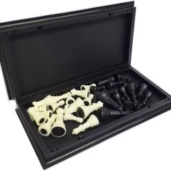 Magnetisch Schaak- En Dambord - Schaakstukken En Damstukken - Schaakspel - Damspel - Chess Set - Schaken - Dammen - Hout - Opklapbaar 13 Magnetisch Schaak- En Dambord - Schaakstukken En Damstukken - Schaakspel - Damspel - Chess Set - Schaken - Dammen - Hout - Opklapbaar -Bordspellen Verkoopwinkel 550x476 5