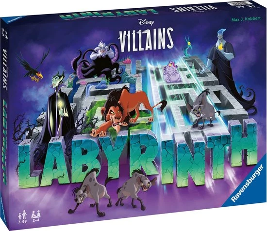 Ravensburger Disney Villains Doolhof - Bordspel 4 Ravensburger Disney Villains Doolhof - Bordspel - Afbeelding 4