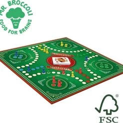 Mr. Broccoli Keezenspel - Classic Tock-Keezen - Bordspel - FSC-Gecertificeerd - 2 Tot 4 Spelers -Bordspellen Verkoopwinkel 550x482 1